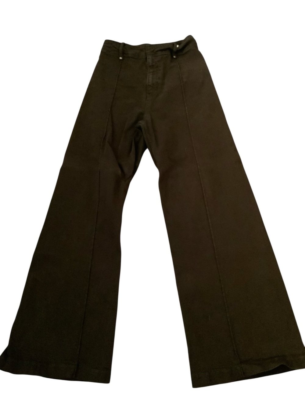 Zara Women’s Wide Leg High RISE Jeans chocolate SZ 4